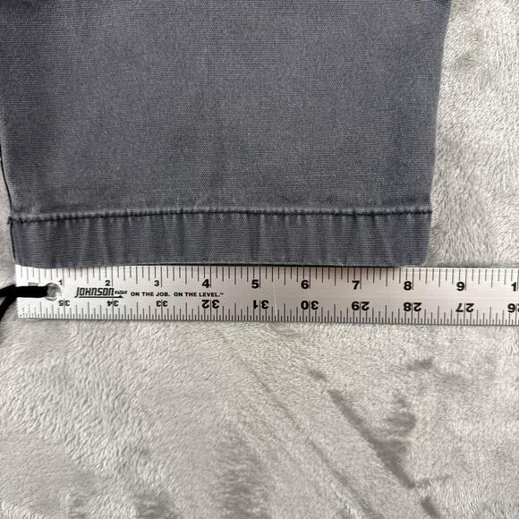 Distressed Style Carhartt Work Wear Utility Mens Relaxed Jeans 38x30 - Picture 6 of 8